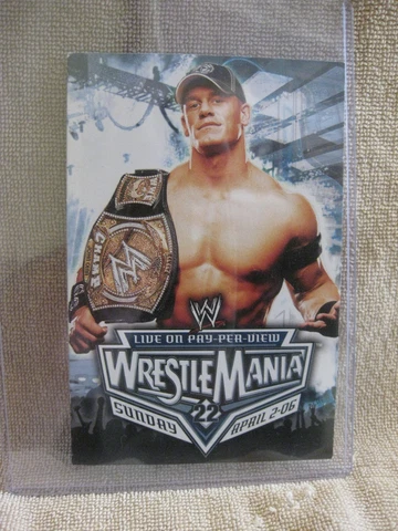 John Cena postcard Wrestle Mania 22 (Sunday April 2, 2006) Cover