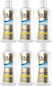 6 x Olay Cleanse Make-Up Melting Cleansing Milk - Dry Skin 200ml - Picture 1 of 4