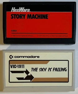 Commodore VIC-20 The Sky Is Falling VIC-1911 Story Machine C323 Game Cartridges - Picture 1 of 4