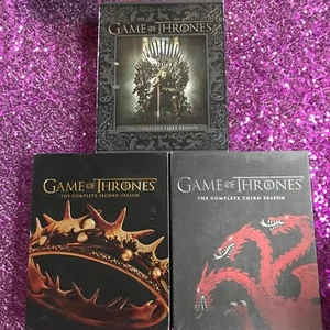 GAME OF THRONES: SEASONS 1/2/3 (George R.R. Martin) [Blu-ray] - FREE SHIP! - Imagen 1 de 1