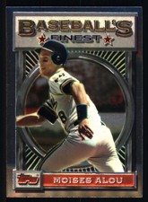 1993 Topps Finest Moises Alou    Montreal Expos