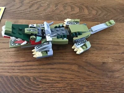 LEGO Crocodile Legend Beast (70126) Pieces  Missing, plus Manual - Image 1 of 2