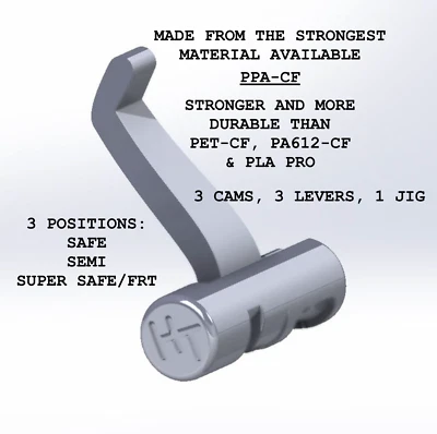 HOFFMAN TACTICAL Super Strong Safety PPA-CF Trigger Rare FRT Breed DTT SS 3 Cams 3 Levers 1 Jig
