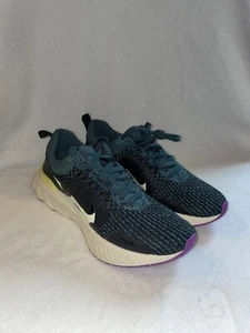 Size 10.5 - Nike React Infinity Run Flyknit 3 Mineral Teal Polka Dots - Picture 1 of 11