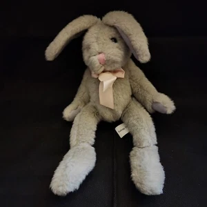 Peluche de peluche de Pascua Kellogg Co Sasco 1997 conejito conejo bronceado juguete de colección 12 pulgadas - Imagen 1 de 5