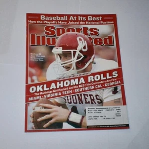 2003 Sports Illustrated OKLAHOMA SOONERS crush Texas Longhorns 65-13 JASON WHITE - Bild 1 von 1