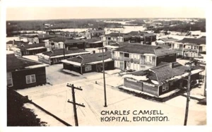 RARE Photo Postcard EDMONTON, AB, Charles Camsell Hospital; Pristine - Bild 1 von 2
