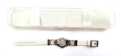 NEW Swatch Irony Watch FROZEN BEAUTY YSS197 Case & Papers 2005 Andrea Arrigoni - Image 1 of 4