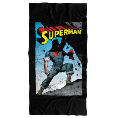 Superman Alternate Officially Licensed Beach Towel 30"x60" - Image 1 of 4
