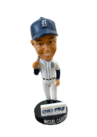 MIGUEL CABRERA DETROIT TIGERS BOBBLEHEAD FOX SPORTS APRIL IN THE D 2013 No Box Cover