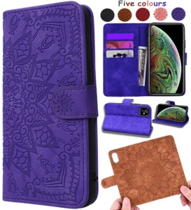 Case For iPhone 16 15 14 13 12 11 Pro Max Luxury Leather Flip Wallet Card Cover - Picture 1 of 16