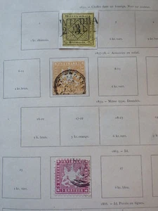 13x Timbres Stamps WURTEMBERG WURTTEMBERG 1851-1875 Used - Picture 1 of 8