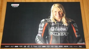 2014 Elena Myers Castrol Triumph Daytona SportBike AMA Poster - Picture 1 of 1