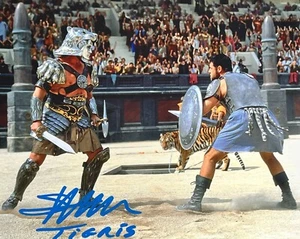 Sven-Ole Thorsen Gladiator SIGNED Tigris AUTOGRAPHED 8x10 RARE K9 COA - Crowe - Picture 1 of 1
