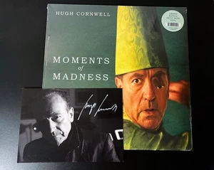Hugh Cornwell Moments Of Madness ARCTIC MOSS VINYL + SIGNED PRINT The Stranglers - Picture 1 of 3