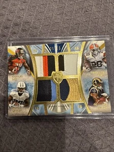 2014 Topps Supreme Quad Patch RC #6/15 Sankey ,West ,Sims & Mason CARD ARE SICK - Picture 1 of 5