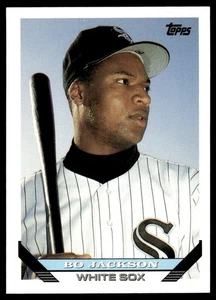 1993 Topps Bo Jackson Chicago White Sox #400 - Picture 1 of 2