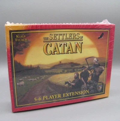 The Settlers Of Catan 5-6 Player Extension #3062 Mayfair Games New Sealed Game - Image 1 of 4