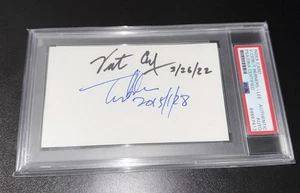 Vintage Cerf & Tim Berners-Lee Autogramme PSA DNA Internet & World Wide Web Creator - Bild 1 von 1