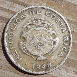 1948 Costa Rica 50 Centimos - Picture 1 of 2