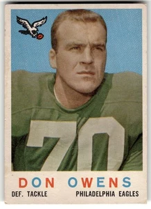 1959 Topps #47 Don Owens - Imagen 1 de 2