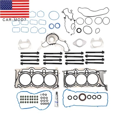 Gasket Seal Kit with Head Bolts HS26541PT for RAM 1500 Chrysler Dodge Jeep 3.6L - Image 1 of 4