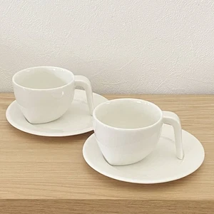 iittala Ego Cup & Saucer 200ml Set of 2 Used Pottery From Japan - Picture 1 of 6
