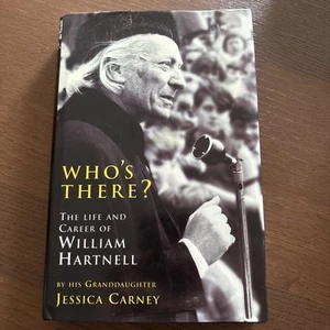 Who's There?: Life and Career of William Hartnell by Jessica Carney Hardback - Picture 1 of 4