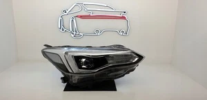 Faro delantero derecho SUBARU XV II FULL LED LHD OE ORIGINAL headlight - Imagen 1 de 9