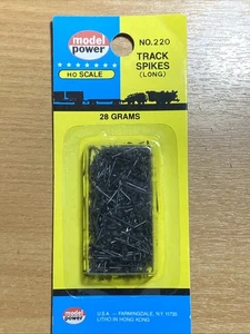 220 Model Power Long Track Fixing Pins HO Scale Unused Packet - Picture 1 of 3