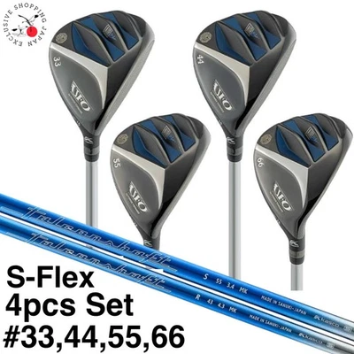 Kasco UFO AIR UT Utility Hybrid 4pcs Set #33~66 S-Flex Falconshaft AIR UT Carbon - Image 1 of 4