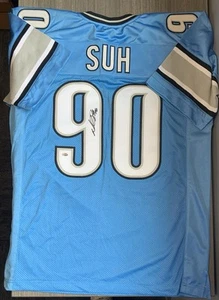 Ndamukong Suh Signed Jersey GTSM Detroit Lions - Picture 1 of 3