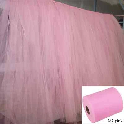 Тюлевые настольные юбки ручной работы из полиэстера принадлежности для украшения стола - Изображение 1 из 4