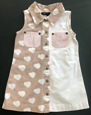 Vestido LILI GAUFRETTE Niño Cuello Rosa y Marrón Foto 1 de 3