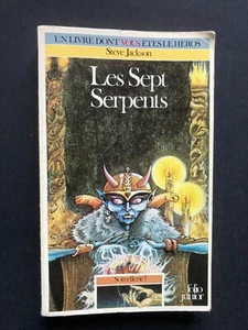 LDVELH Les septs serpents Steve Jackson Sorcellerie 1985 BON ETAT PLUS à TBE - Picture 1 of 3