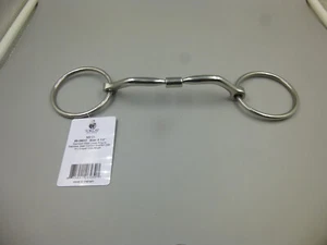 MYLER MB-01 TOKLAT 89-28017 LOOSE RING 5.5" COPPER INLAY COMFORT SNAFFLE BIT - Picture 1 of 6