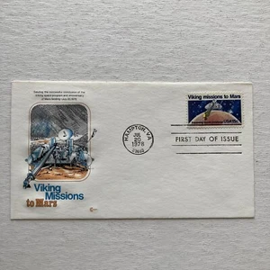 1978 Viking Missions Saluting the Anniversary of the Mars Landing FDC 7-20-78 - Picture 1 of 4