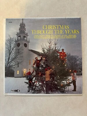 Christmas Through The Years - VG+ 1969 MCA vinyl LP - Bing Crosby - Jack Jones - Image 1 of 4