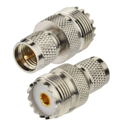 2~10 Mini UHF Male to UHF SO239 Female Coax Adapter for Radio Model SM-50,Radius - Image 1 of 4