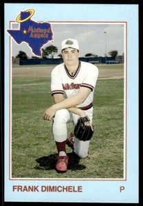 1988 Grand Slam Baseball Card Frank Dimichele A Midland Angels #8