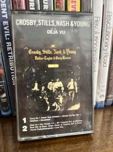 Crosby, Stills, Nash & Young – Deja Vu Classic Rock (Cassette Tape) - Imagen 1 de 2