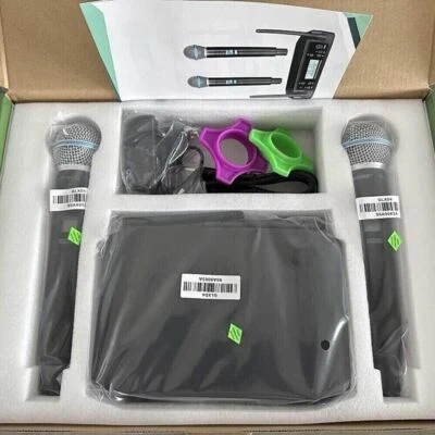 Shure GLXD4+BETA58A Professional Wireless Microphone System w/ 2pcs Mic Hot - Image 1 of 4