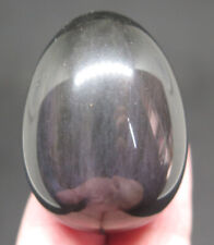 39mm 1.5OZ Natural Rainbows OBSIDIAN Crystal Egg 119