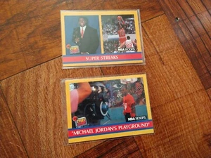1990-91 NBA Hoops Michael Jordan/Magic Johnson Lot - Bild 1 von 4
