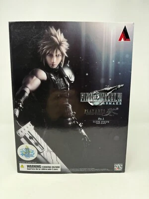 Final Fantasy 7 Remake Cloud Strife Play Arts Kai Ver 1 Square Enix Authentic - Image 1 of 4