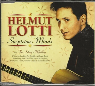 HELMUT LOTTI Suspicious Minds (CD-Maxi) (EMI Electrola/Piet Roelen Productions) - Image 1 of 2