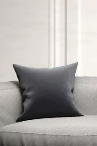 H&M Home 2X Samtkissen Kissenhülle 50X50 Kissenbezug Baumwollsamt Grau - Bild 1 von 3