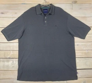 Tommy Bahama Poloshirt Pebble Shore Kurzarm grau Größe LT BT211264 - Bild 1 von 6