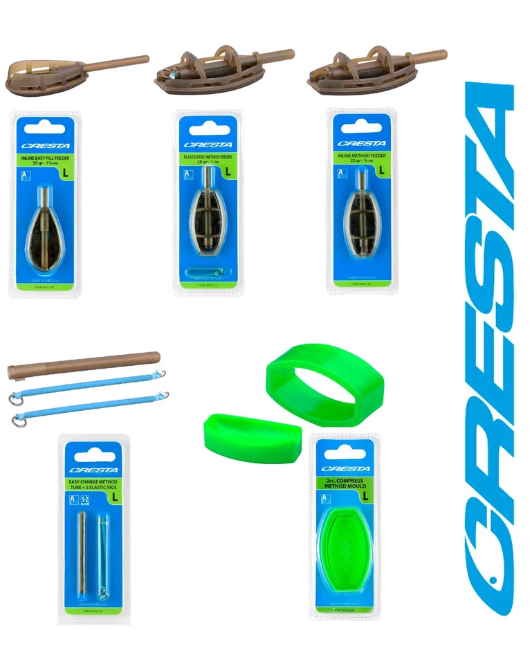 CRESTA | SPRO | Method Feeder | Inline | Elasticated | Former | 22-56gr | Neu! - Bild 1 von 1