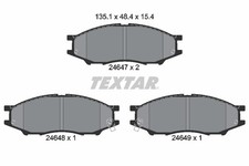 2464701 TEXTAR Brake Pad Set, disc brake for NISSAN,NISSAN (DFAC)